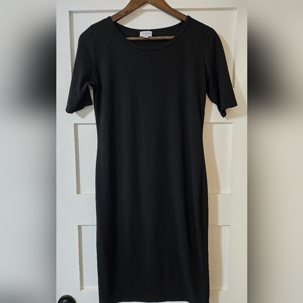 LuLaRoe Classic Black Midi Dress